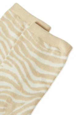 Chaussettes avec coton à motifs