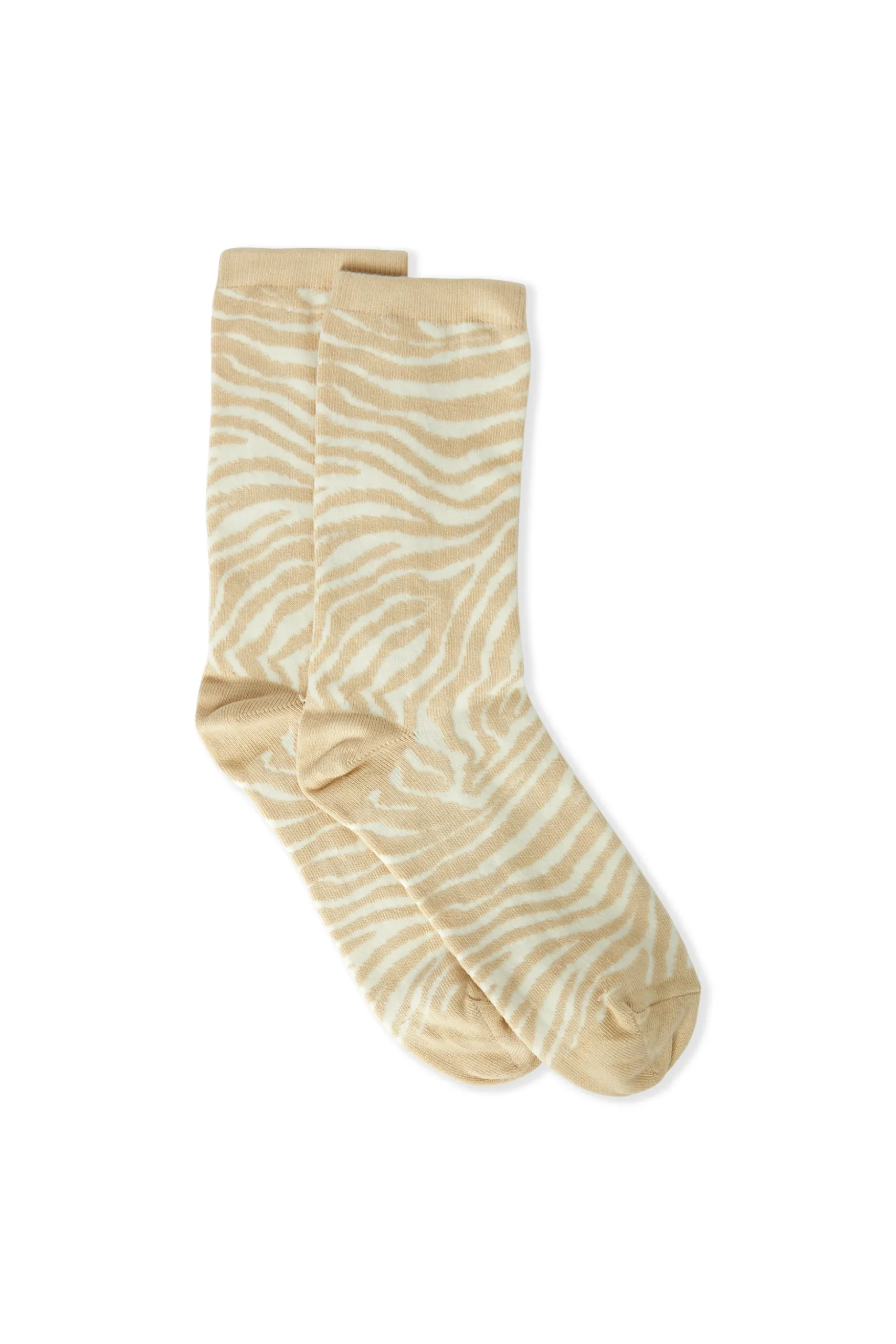 Chaussettes avec coton à motifs
