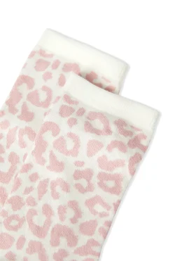Chaussettes avec coton à motifs