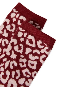 Chaussettes avec coton à motifs