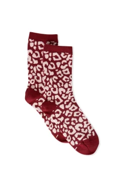 Chaussettes avec coton à motifs