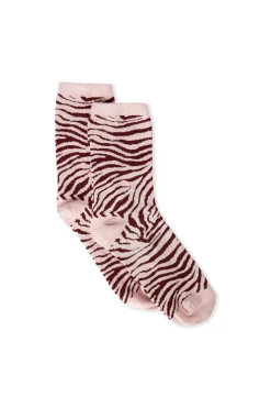 Chaussettes avec coton à motifs