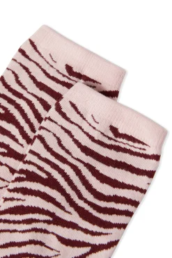 Chaussettes avec coton à motifs
