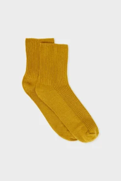 Chaussettes brillantes avec coton