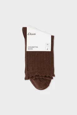 Chaussettes irisées avec coton