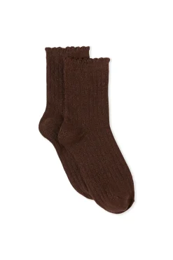 Chaussettes irisées avec coton