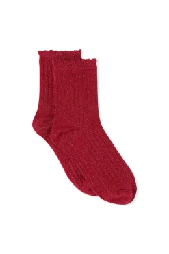 Chaussettes irisées avec coton