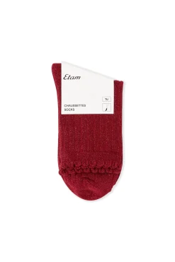 Chaussettes irisées avec coton