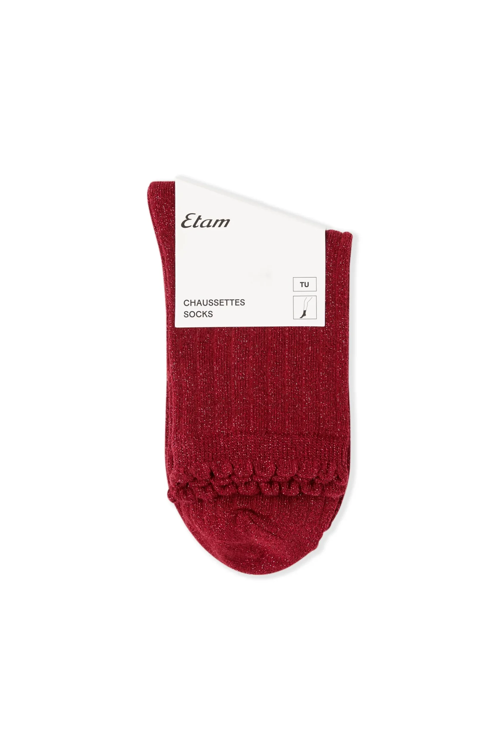 Chaussettes irisées avec coton
