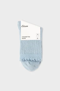 Chaussettes irisées avec coton