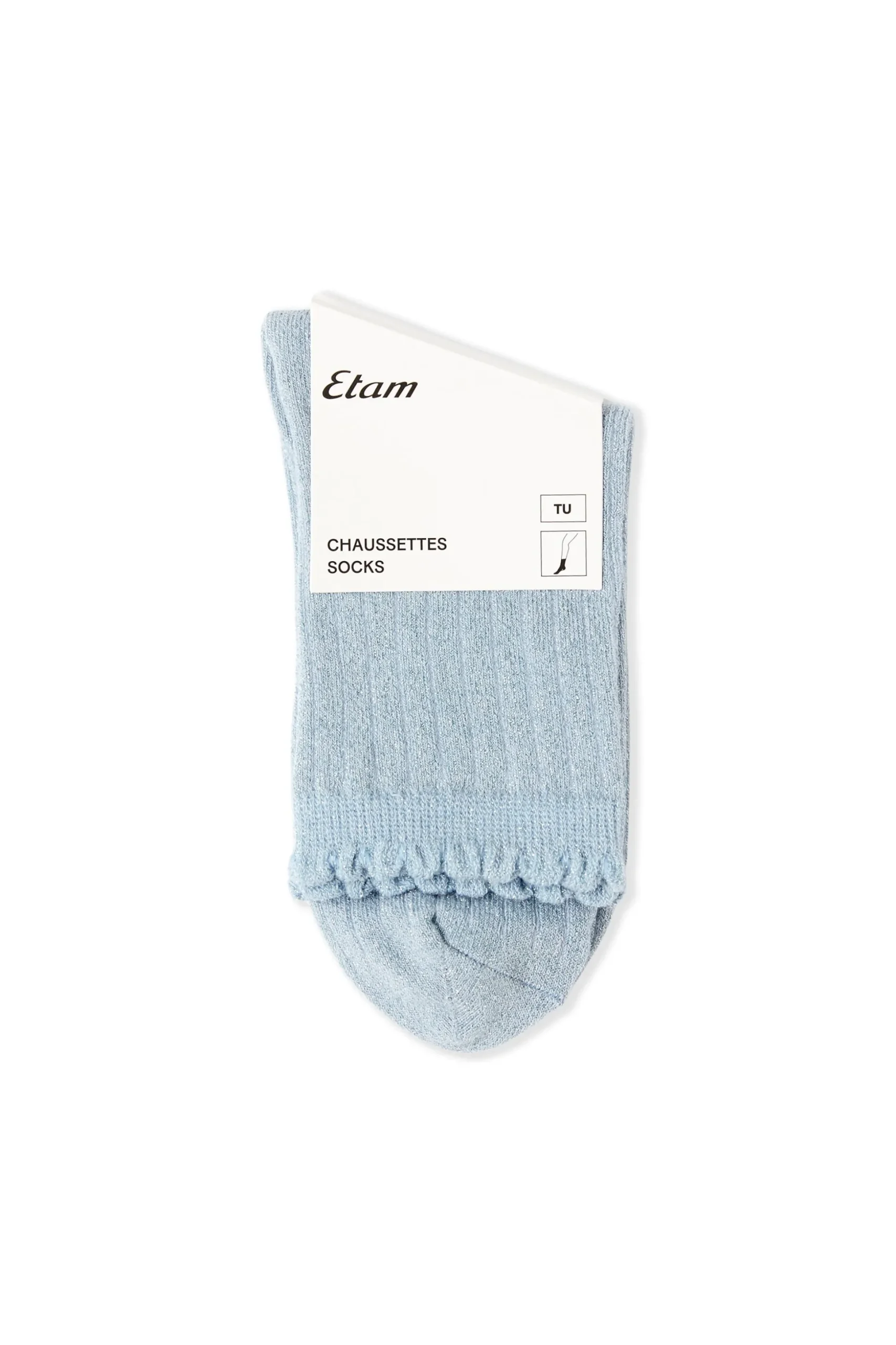 Chaussettes irisées avec coton