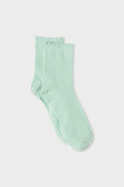Chaussettes irisées avec coton
