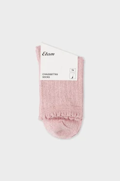 Chaussettes irisées avec coton