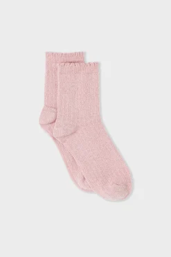 Chaussettes irisées avec coton