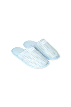Chaussons mules en coton