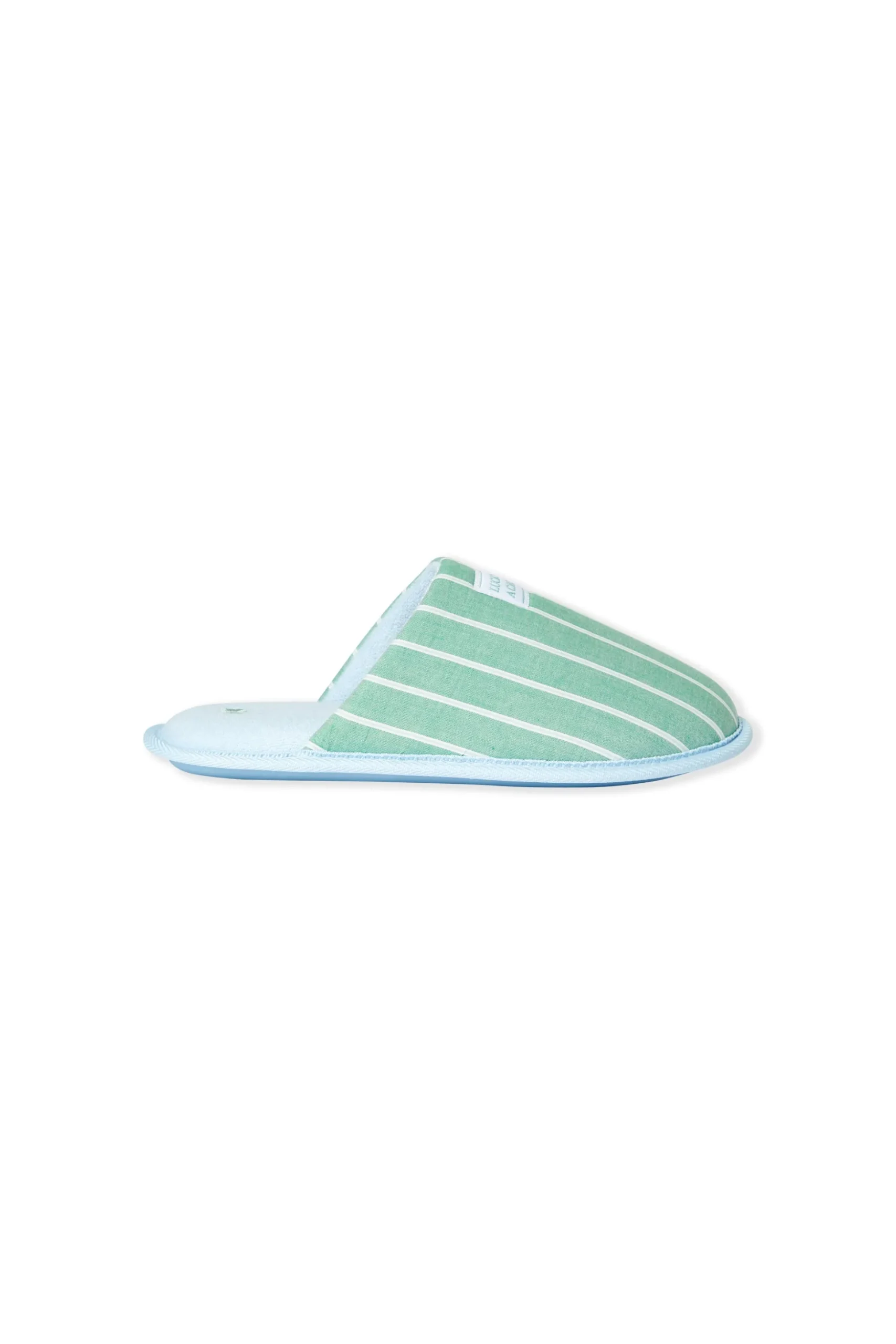 Chaussons mules en coton