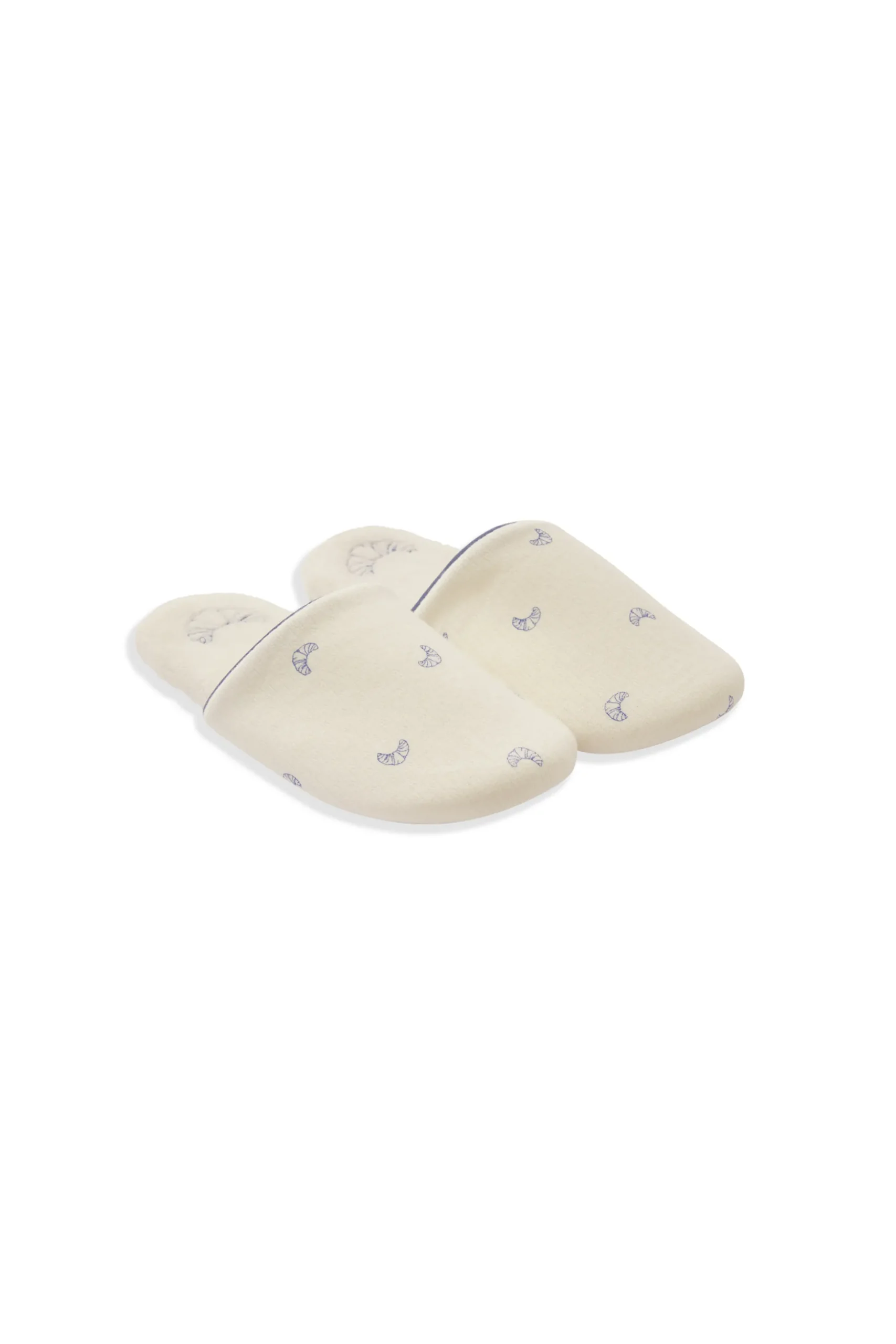 Chaussons mules en coton