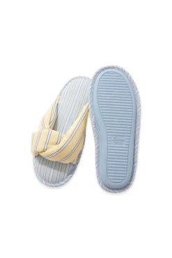 Chaussons tongs en coton
