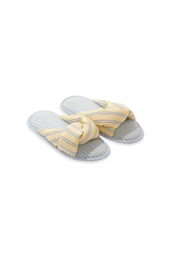 Chaussons tongs en coton