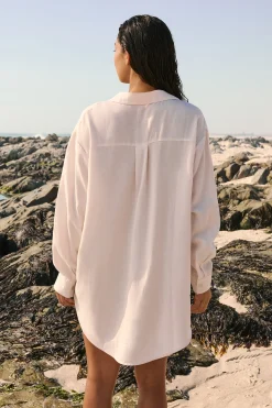 Chemise avec lin