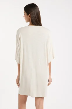Chemise de nuit col rond