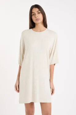 Chemise de nuit col rond