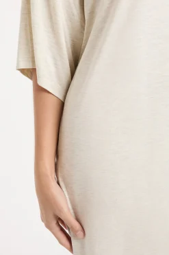 Chemise de nuit col rond