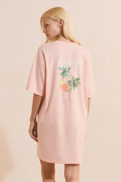 Chemise de nuit en coton