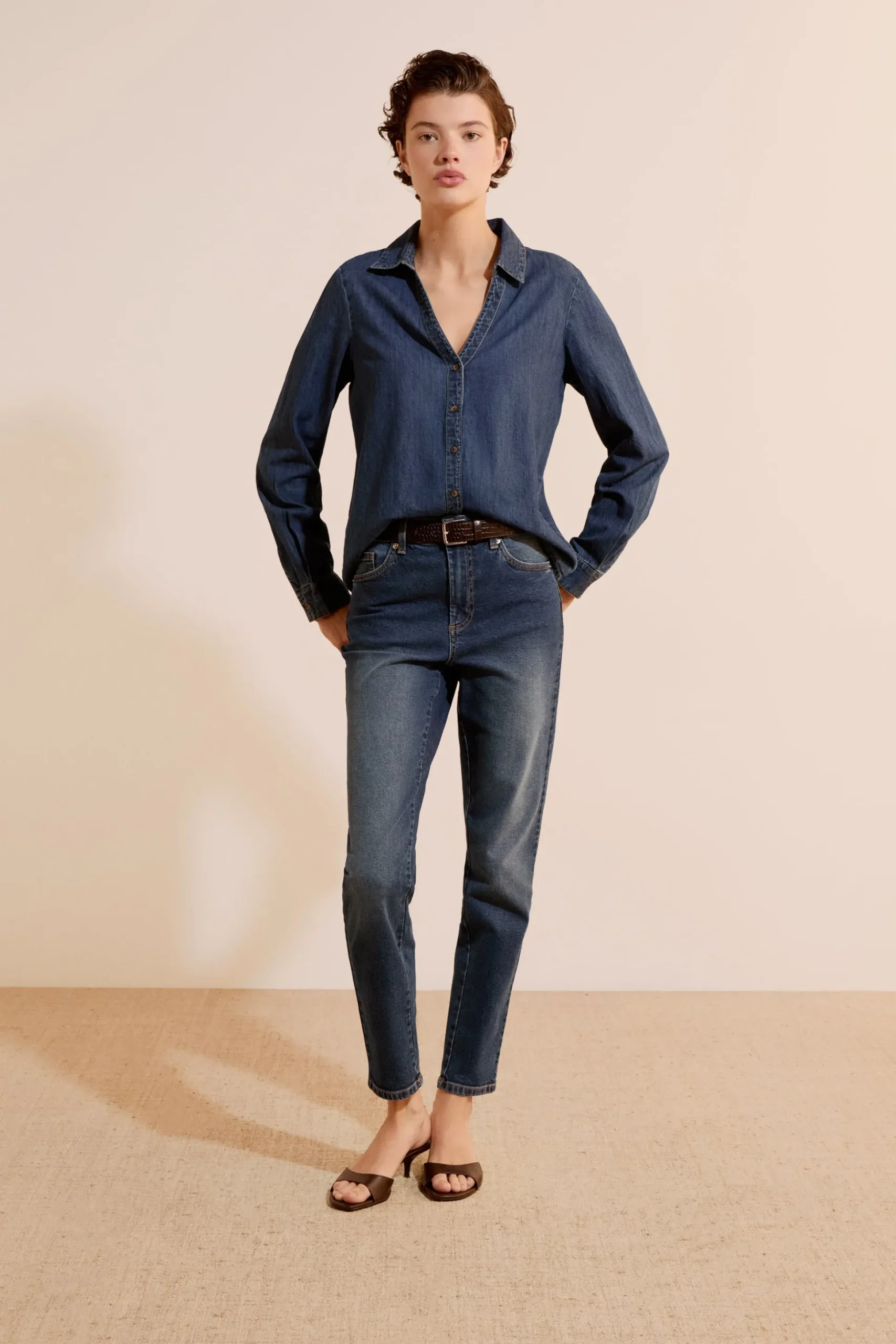 Chemise en jean