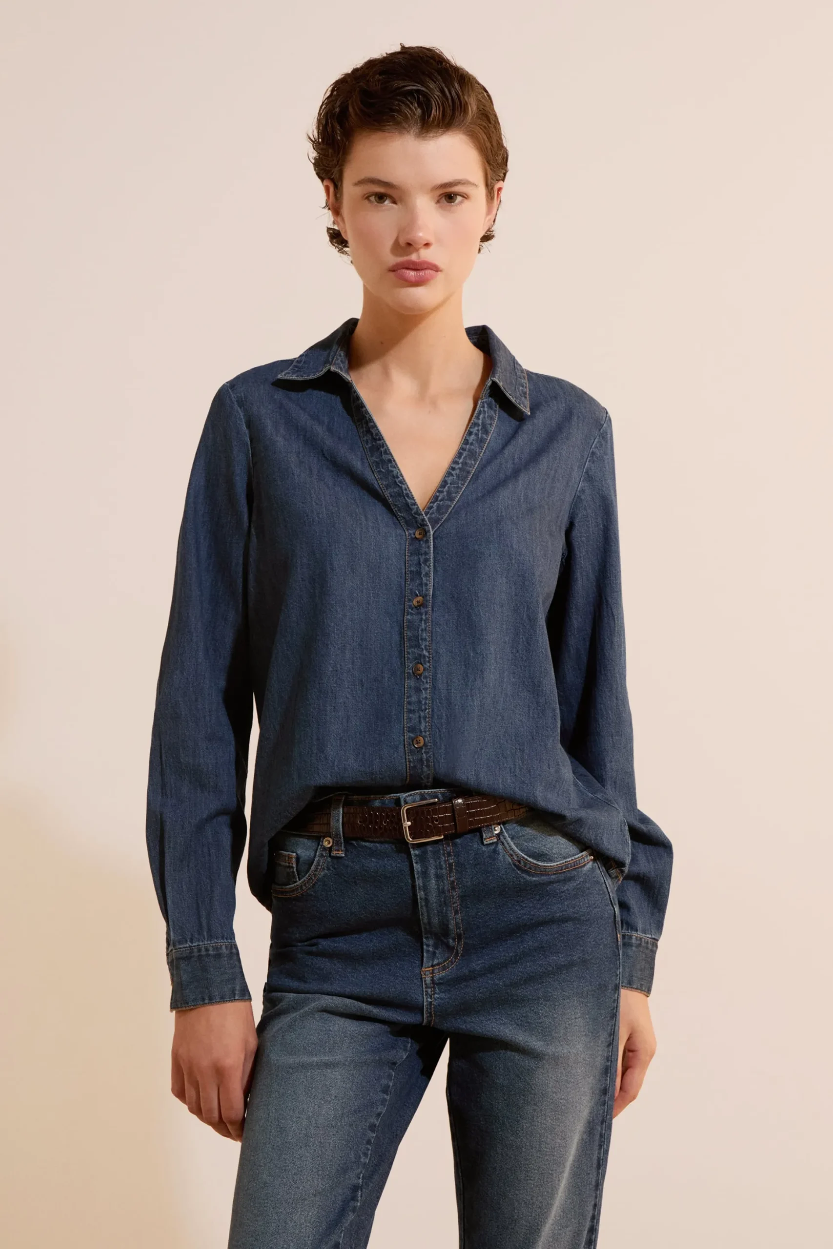 Chemise en jean