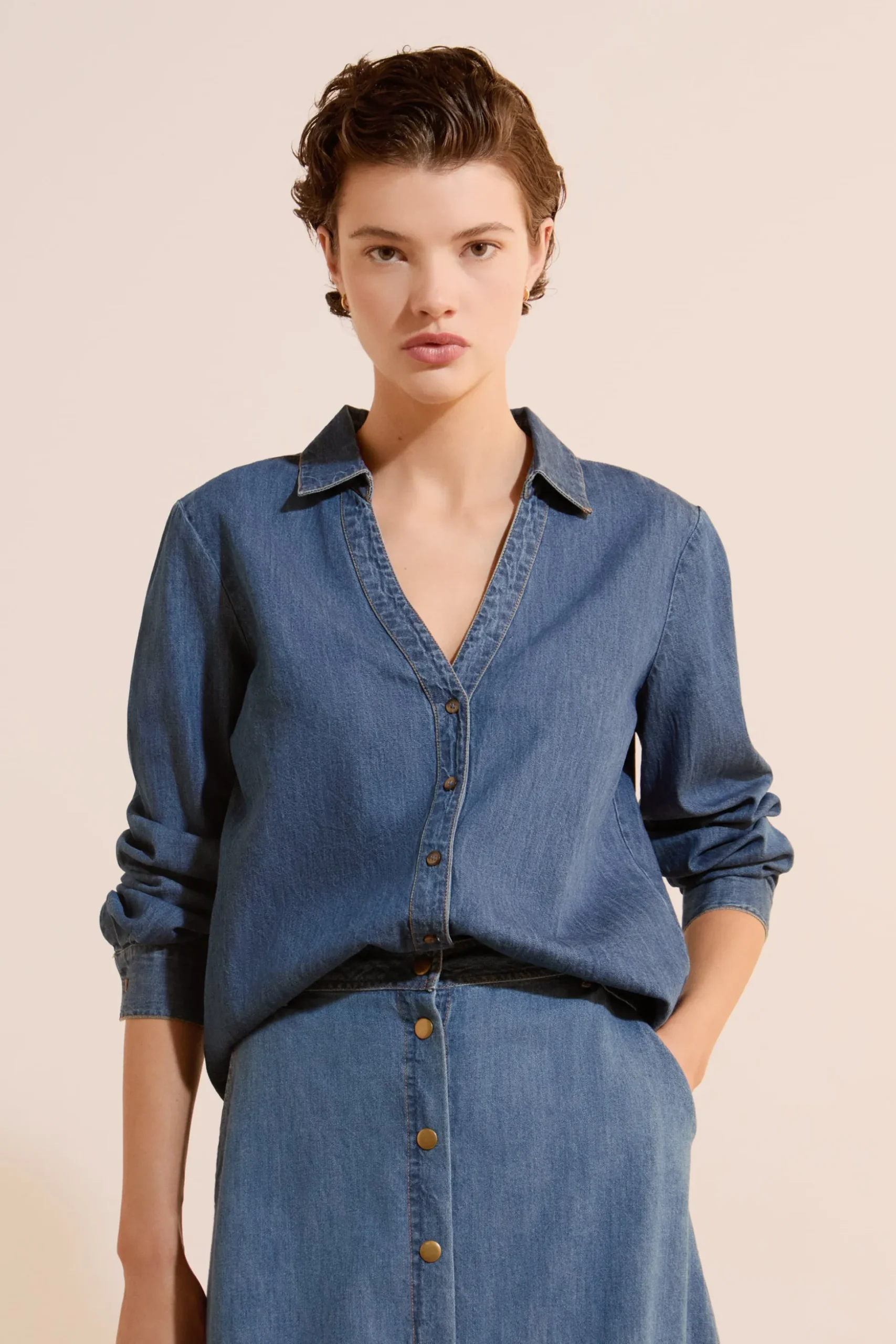 Chemise en jean