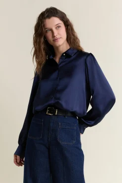Chemise en satin