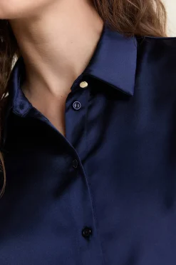 Chemise en satin