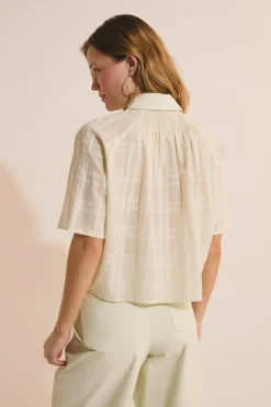 Chemise manches courtes en coton