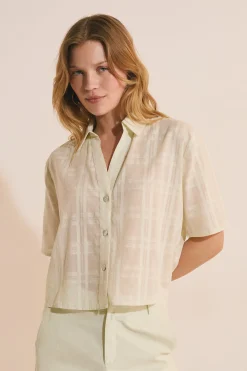 Chemise manches courtes en coton