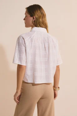 Chemise manches courtes en coton
