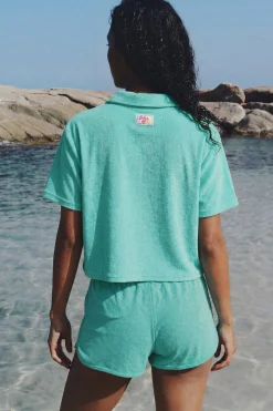 Chemise manches courtes en éponge