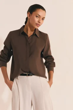 Chemise manches longues