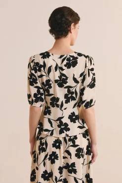 Chemise à motifs