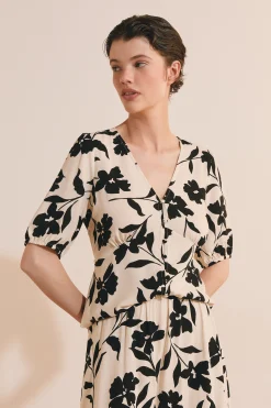 Chemise à motifs