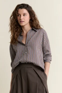 Chemise à rayures