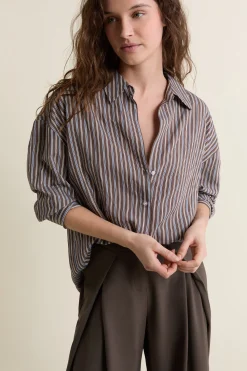 Chemise à rayures