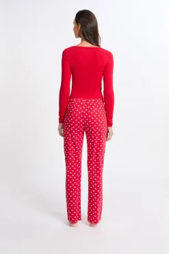 Coffret pyjama 2 pièces à motifs avec coton