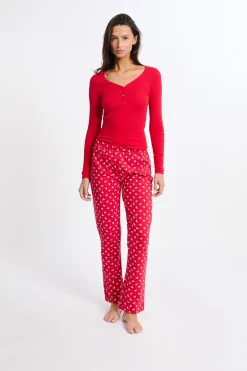 Coffret pyjama 2 pièces à motifs avec coton