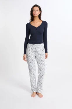 Coffret pyjama 2 pièces à motifs avec coton