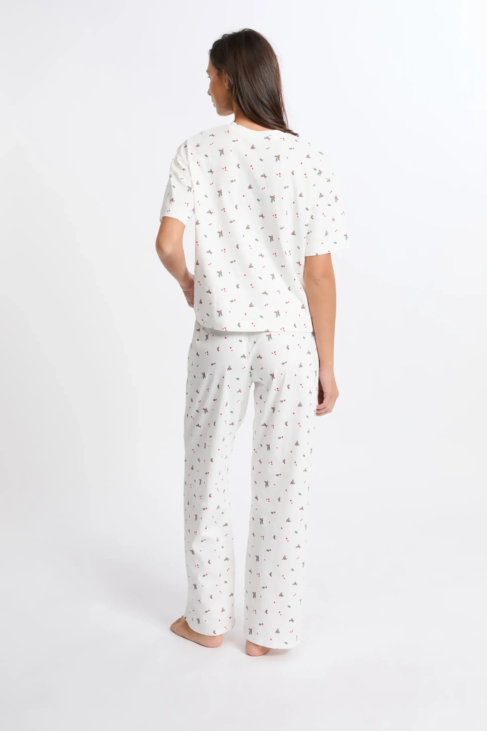 Coffret pyjama 2 pièces à motifs en coton