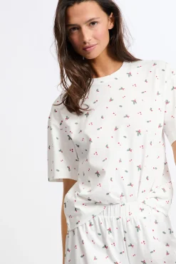 Coffret pyjama 2 pièces à motifs en coton