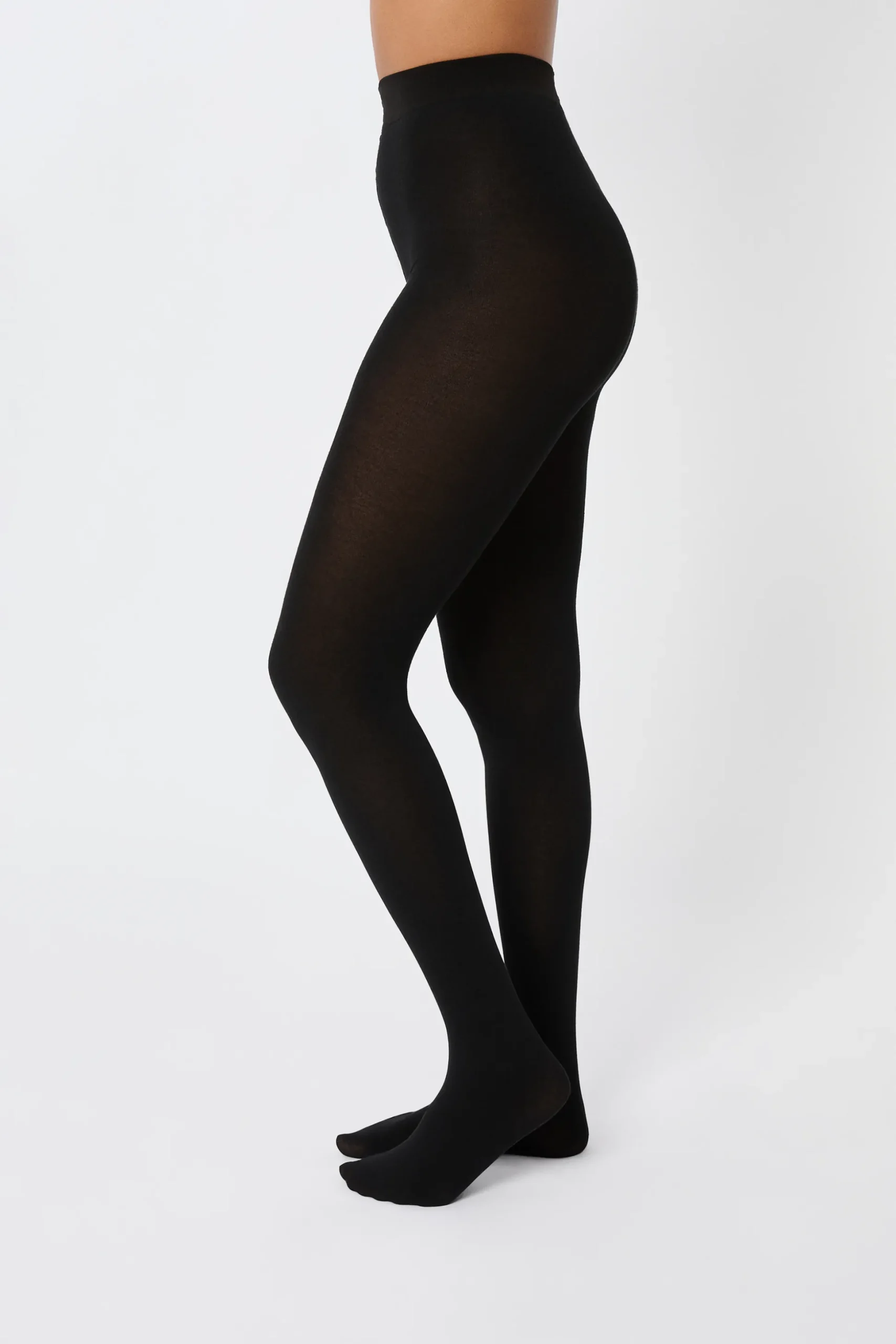 Collant opaque avec cachemire