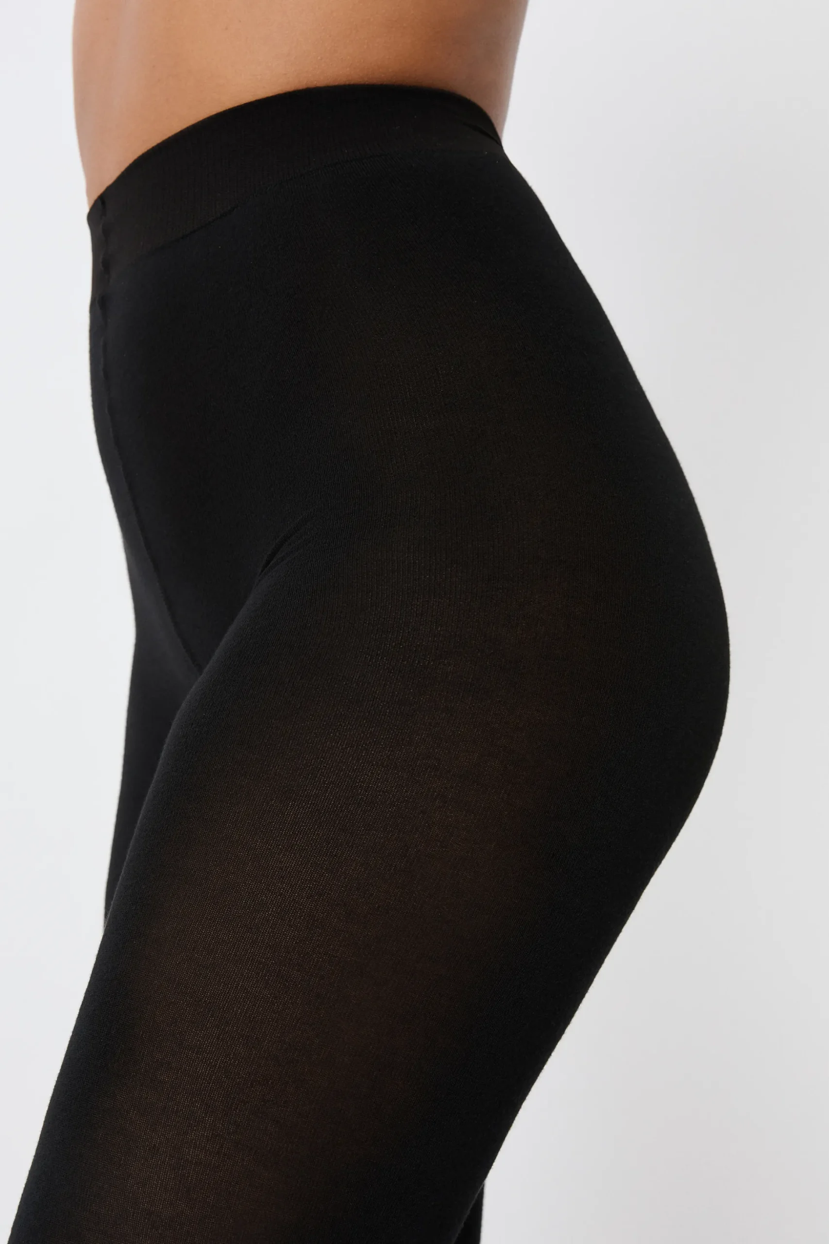 Collant opaque avec cachemire