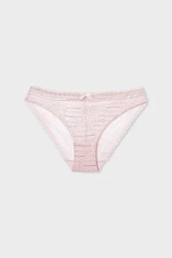 Culotte en dentelle irisée